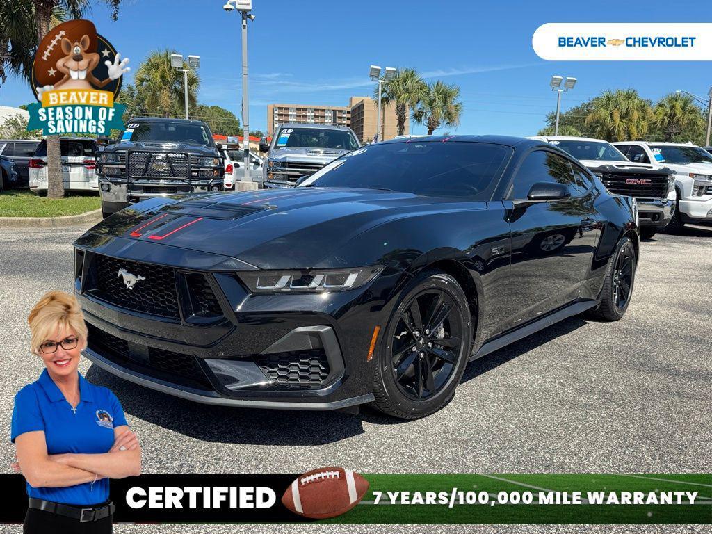 used 2024 Ford Mustang car, priced at $40,599
