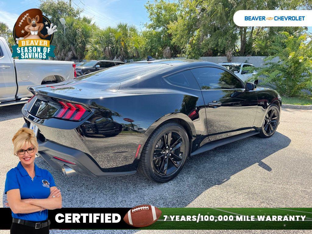 used 2024 Ford Mustang car, priced at $40,599