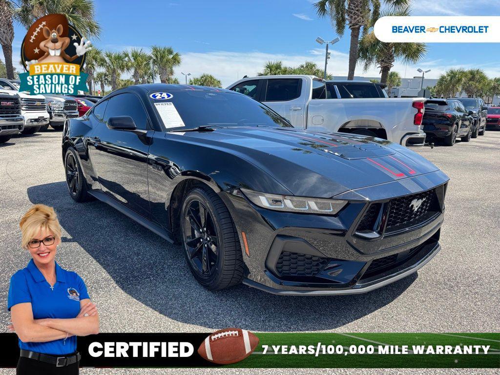 used 2024 Ford Mustang car, priced at $40,599