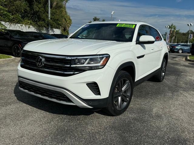 used 2021 Volkswagen Atlas Cross Sport car, priced at $28,129