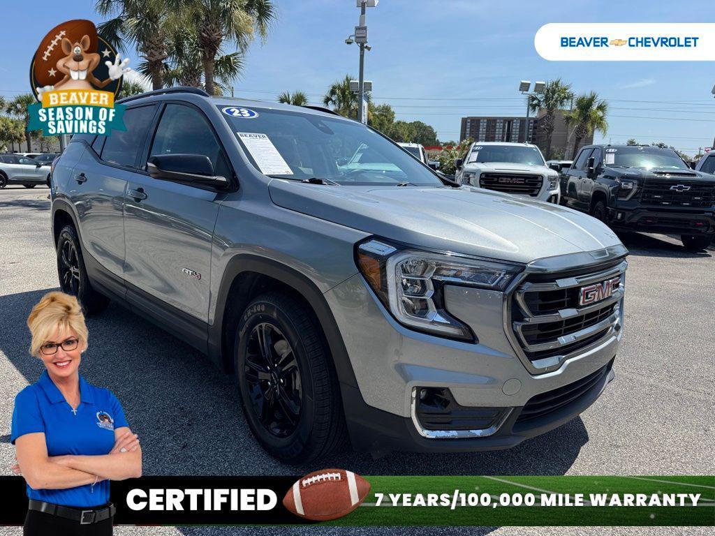 used 2023 GMC Terrain car, priced at $24,295