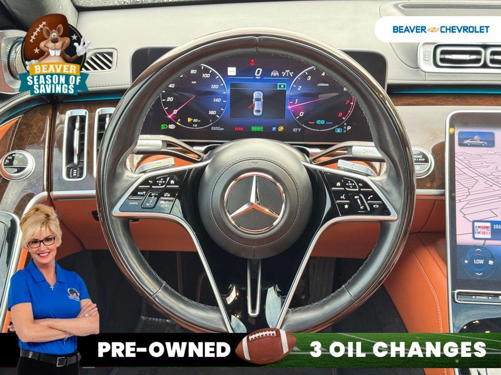used 2021 Mercedes-Benz S-Class car, priced at $65,977