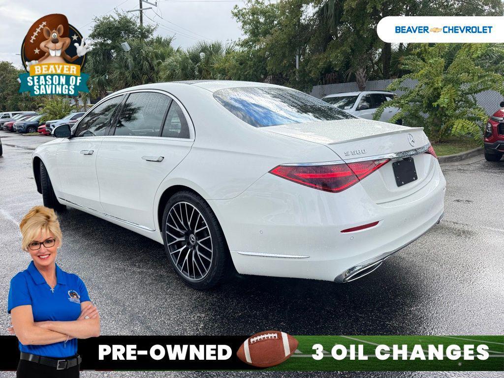 used 2021 Mercedes-Benz S-Class car, priced at $65,977