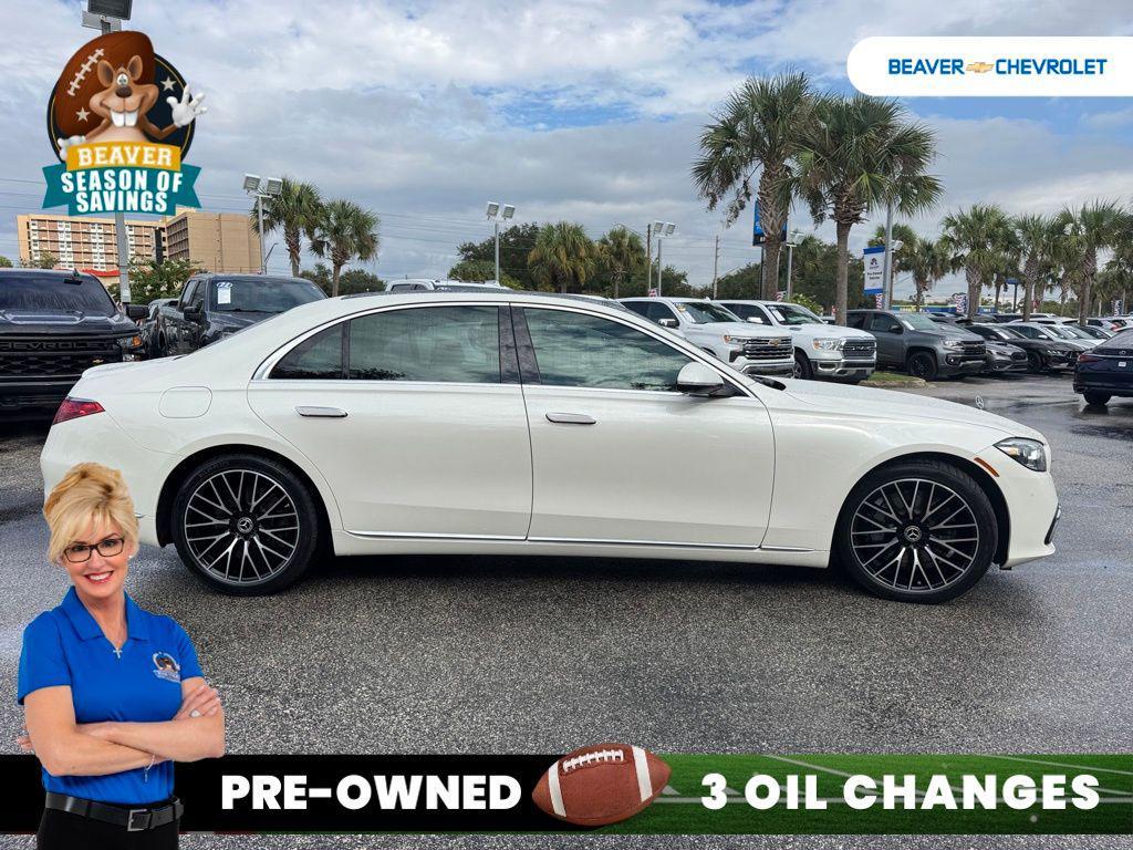 used 2021 Mercedes-Benz S-Class car, priced at $65,977