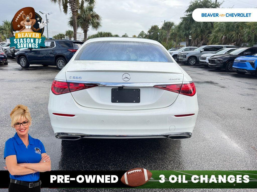 used 2021 Mercedes-Benz S-Class car, priced at $65,977