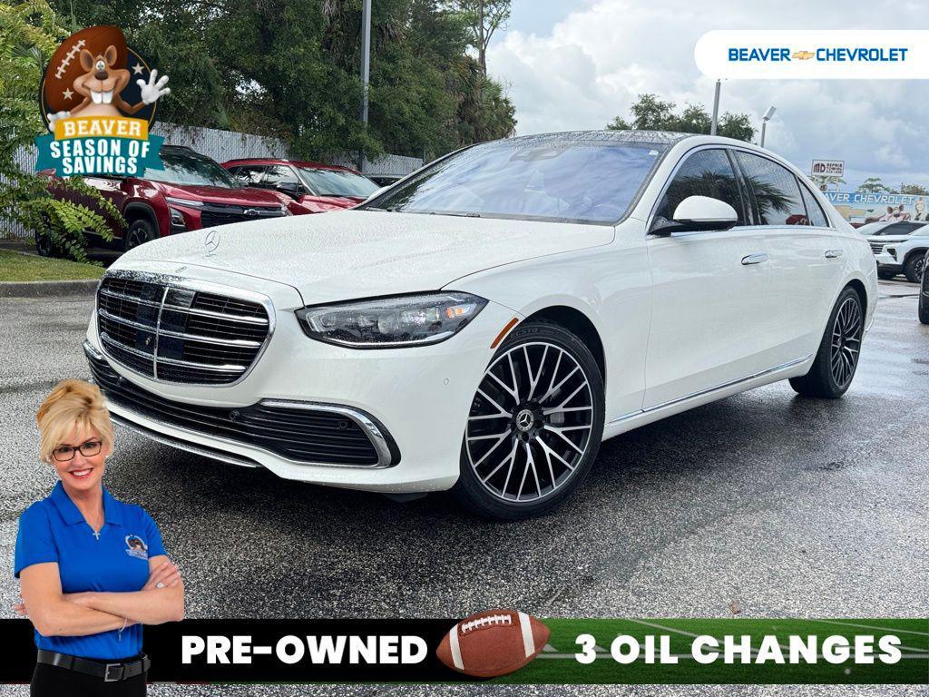 used 2021 Mercedes-Benz S-Class car, priced at $65,977