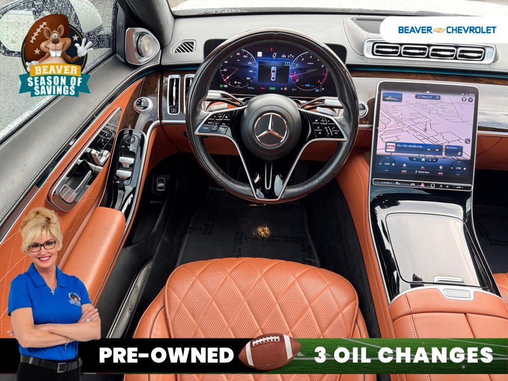 used 2021 Mercedes-Benz S-Class car, priced at $65,977