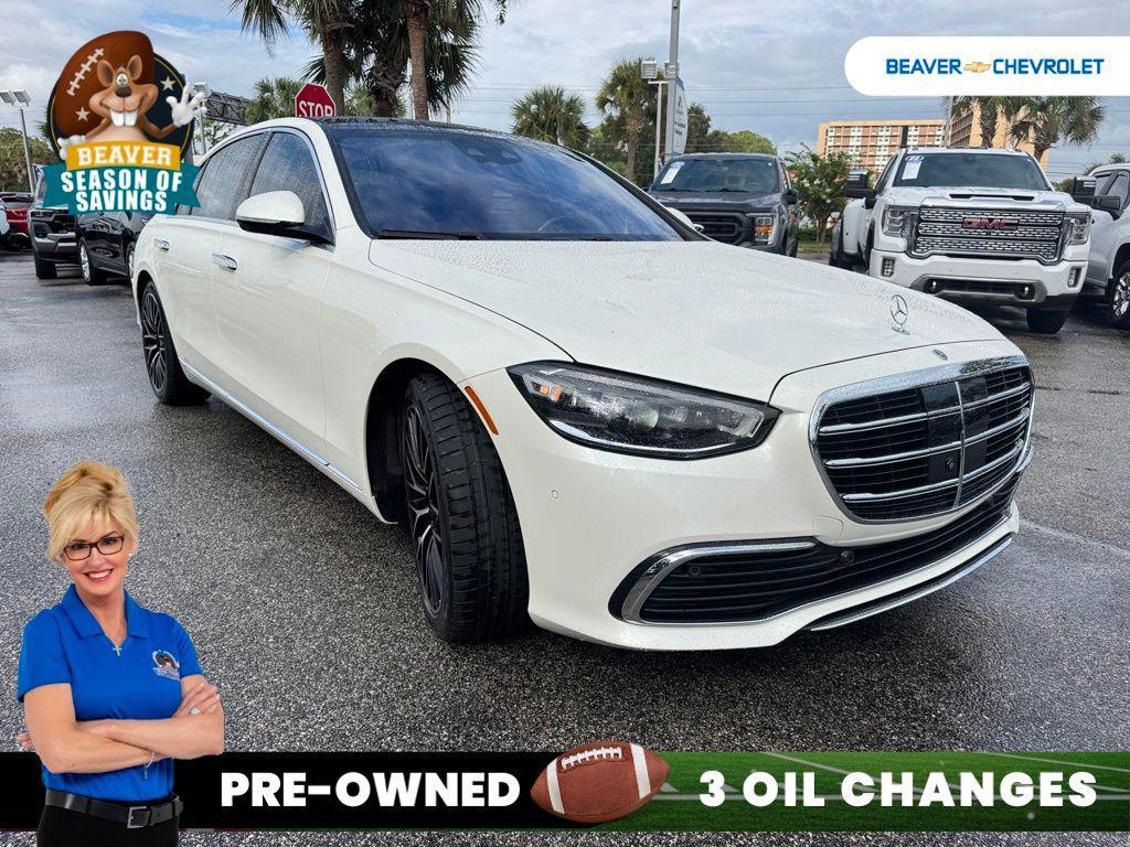 used 2021 Mercedes-Benz S-Class car, priced at $65,977