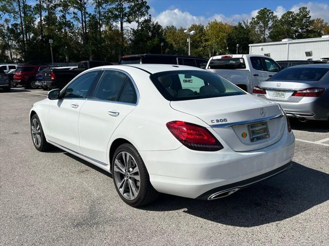 used 2021 Mercedes-Benz C-Class car, priced at $29,998