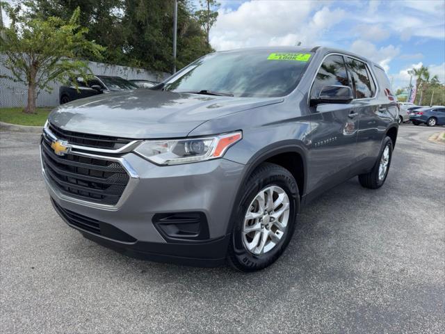 used 2020 Chevrolet Traverse car, priced at $24,693