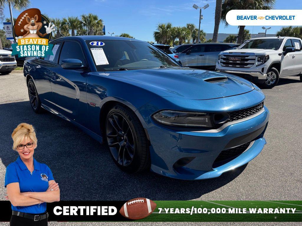 used 2021 Dodge Charger car, priced at $38,410