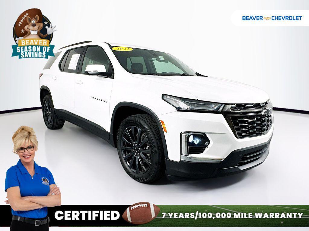 used 2023 Chevrolet Traverse car, priced at $35,780