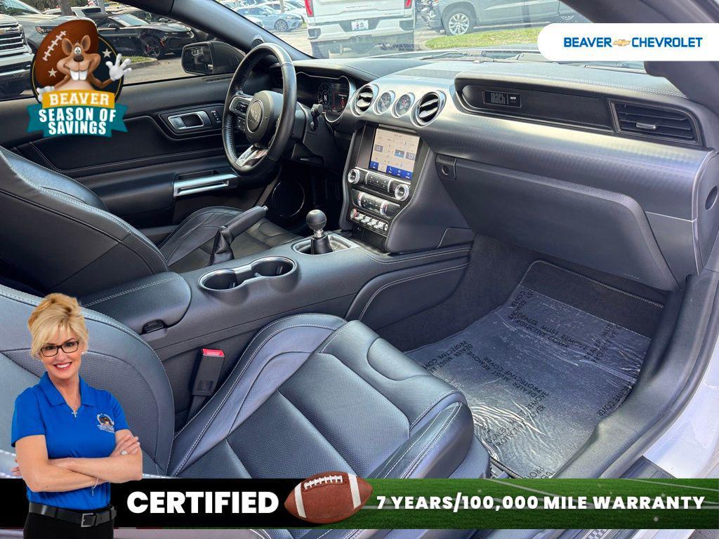 used 2022 Ford Mustang car, priced at $47,432