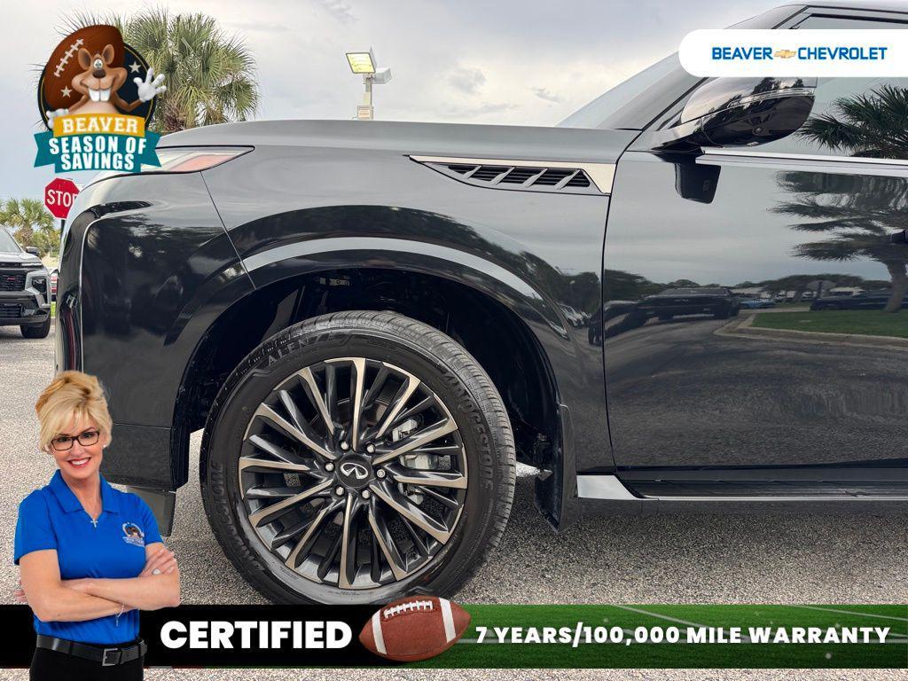 used 2025 INFINITI QX80 car, priced at $90,267