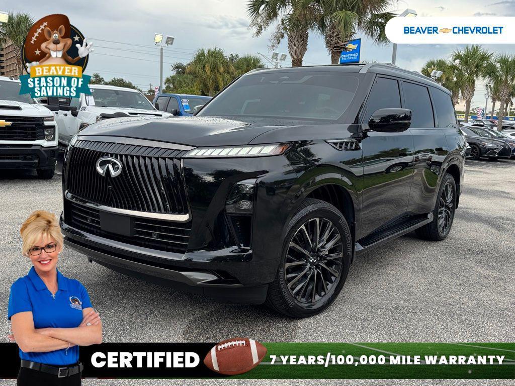 used 2025 INFINITI QX80 car, priced at $90,267