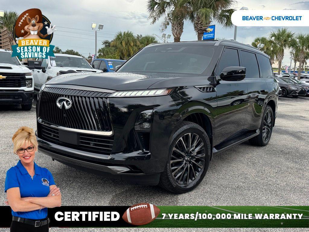 used 2025 INFINITI QX80 car, priced at $90,267