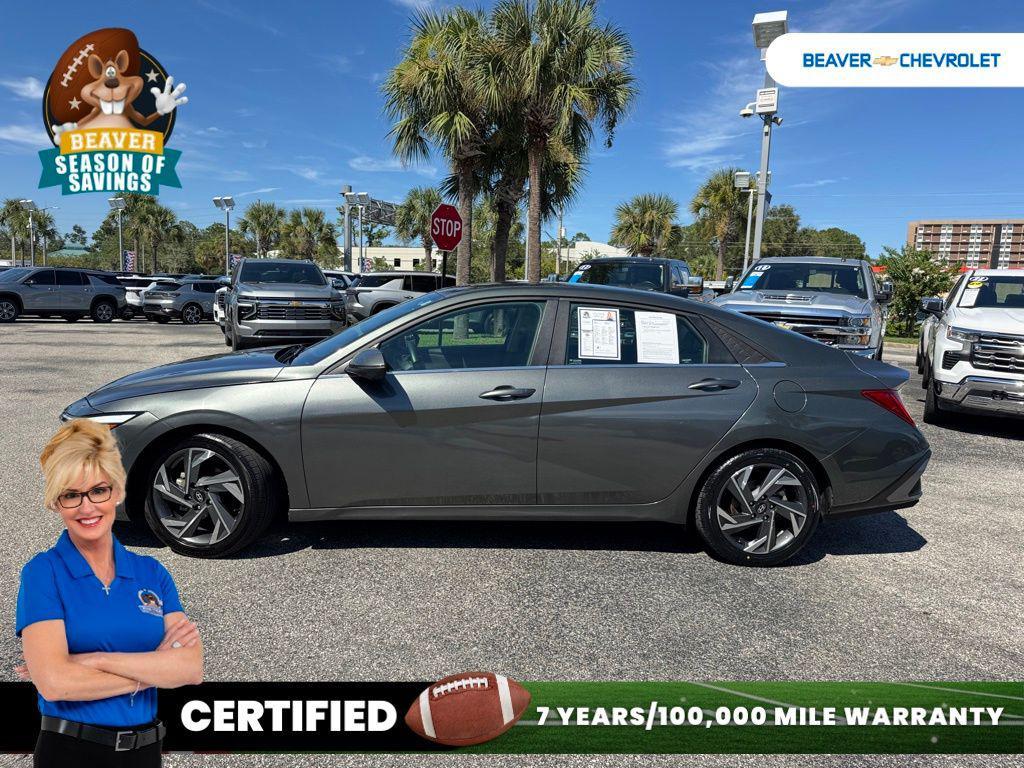 used 2024 Hyundai Elantra car, priced at $23,888