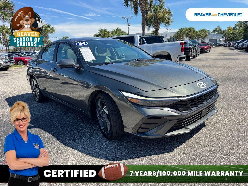 used 2024 Hyundai Elantra car, priced at $23,888