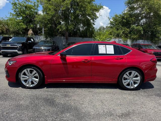 used 2021 Acura TLX car, priced at $33,599