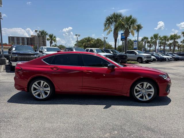 used 2021 Acura TLX car, priced at $33,599