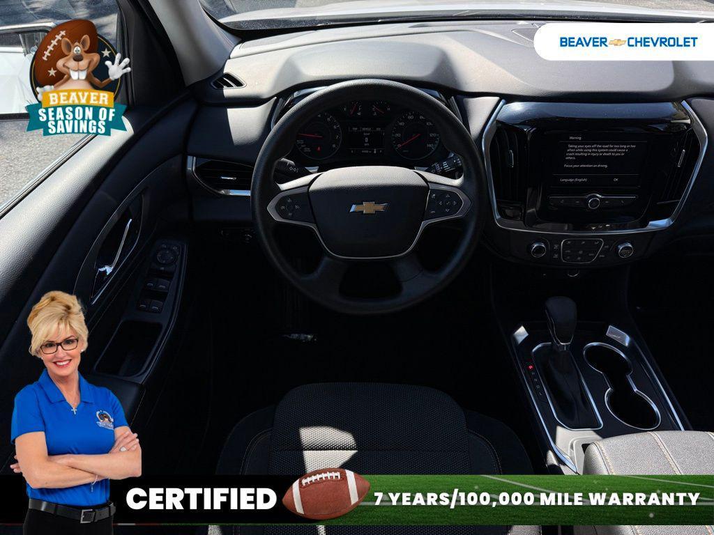 used 2021 Chevrolet Traverse car, priced at $23,620