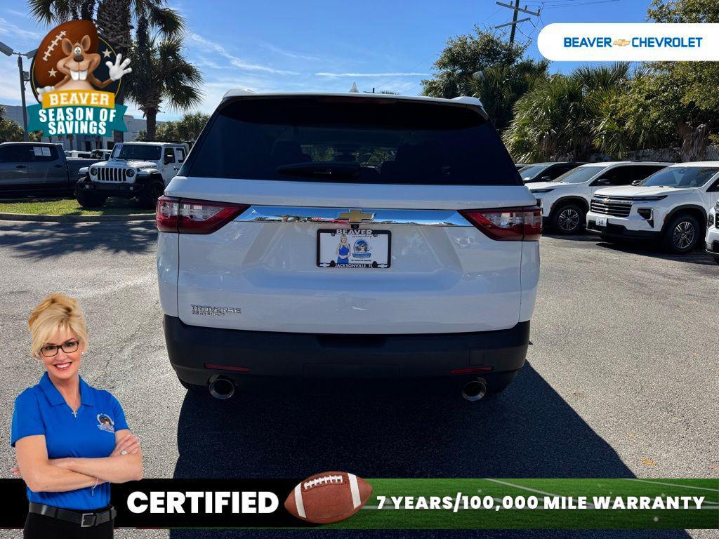used 2021 Chevrolet Traverse car, priced at $23,620