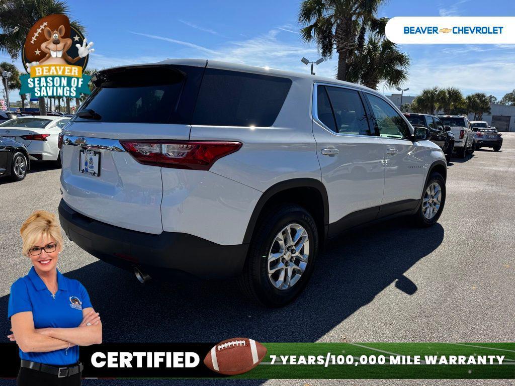 used 2021 Chevrolet Traverse car, priced at $23,620