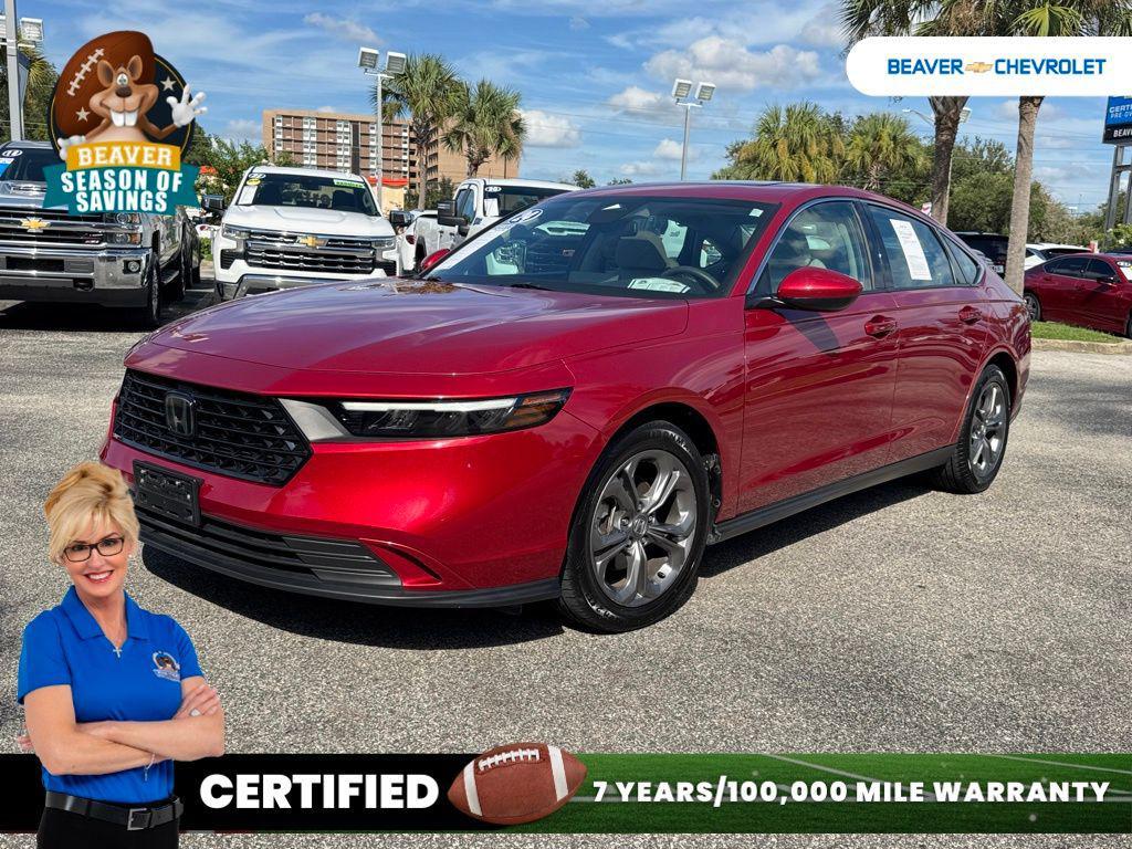 used 2024 Honda Accord car, priced at $24,491