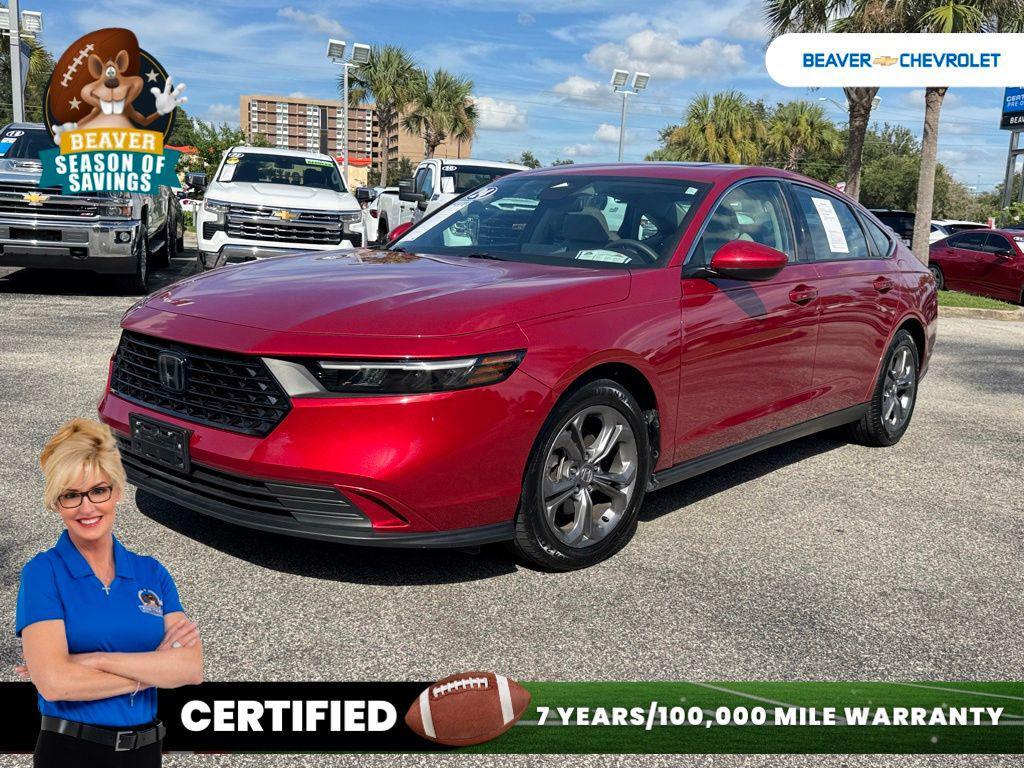 used 2024 Honda Accord car, priced at $24,491