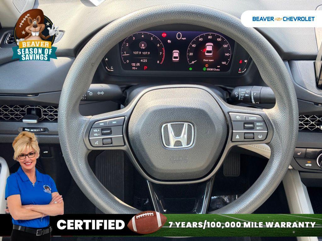 used 2024 Honda Accord car, priced at $24,491