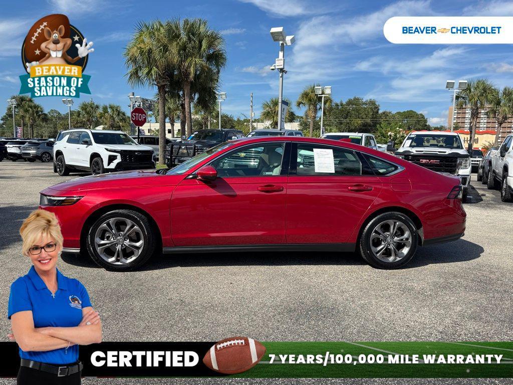 used 2024 Honda Accord car, priced at $24,491