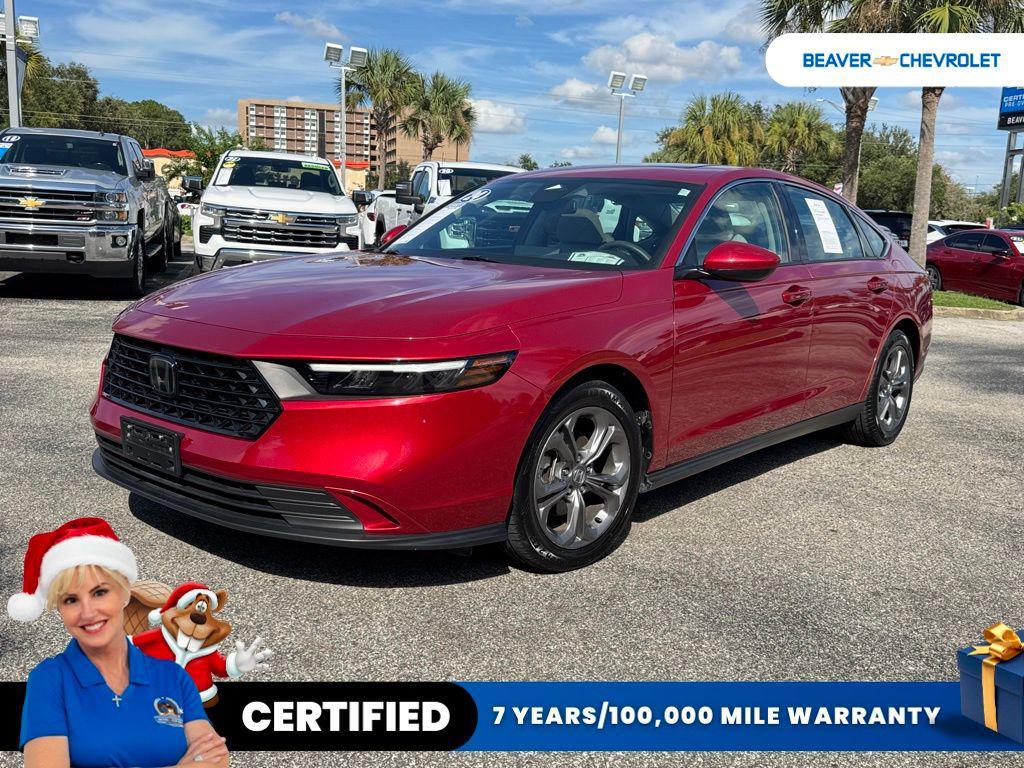 used 2024 Honda Accord car, priced at $23,498