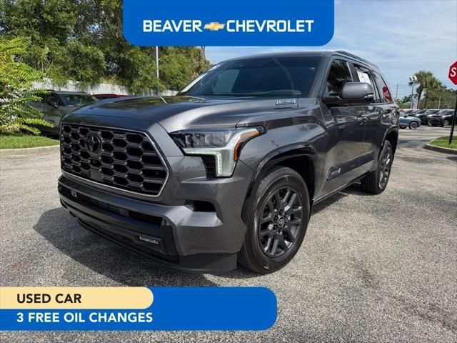 used 2025 Toyota Sequoia car, priced at $89,998