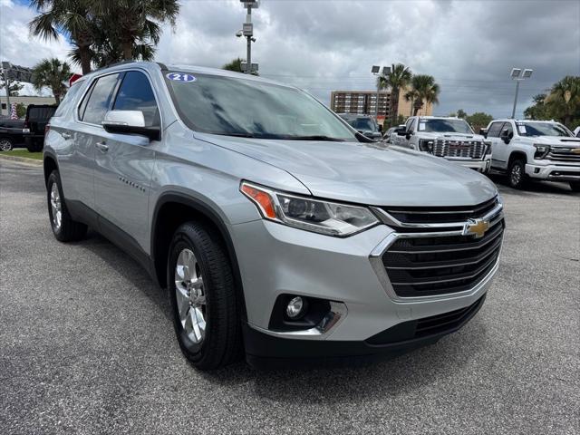 used 2021 Chevrolet Traverse car, priced at $22,710