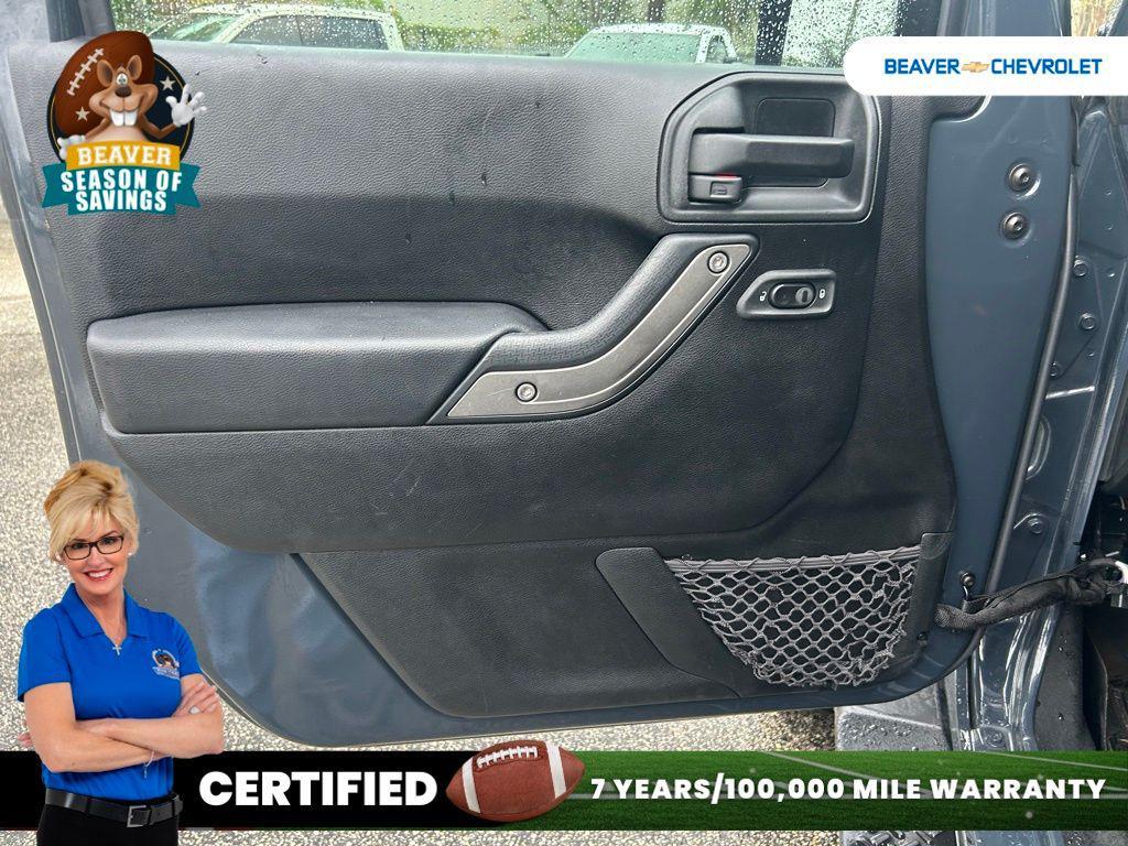 used 2018 Jeep Wrangler JK Unlimited car, priced at $23,889