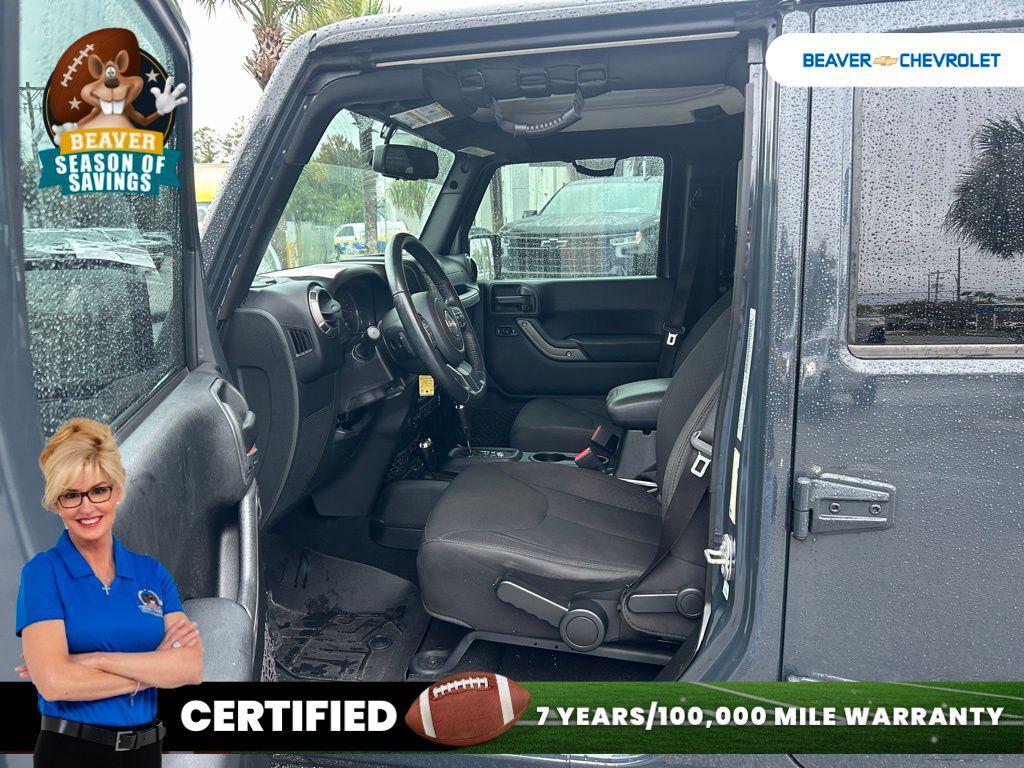 used 2018 Jeep Wrangler JK Unlimited car, priced at $23,889