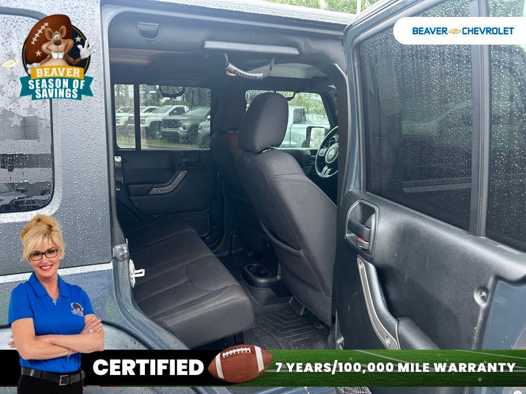 used 2018 Jeep Wrangler JK Unlimited car, priced at $23,889