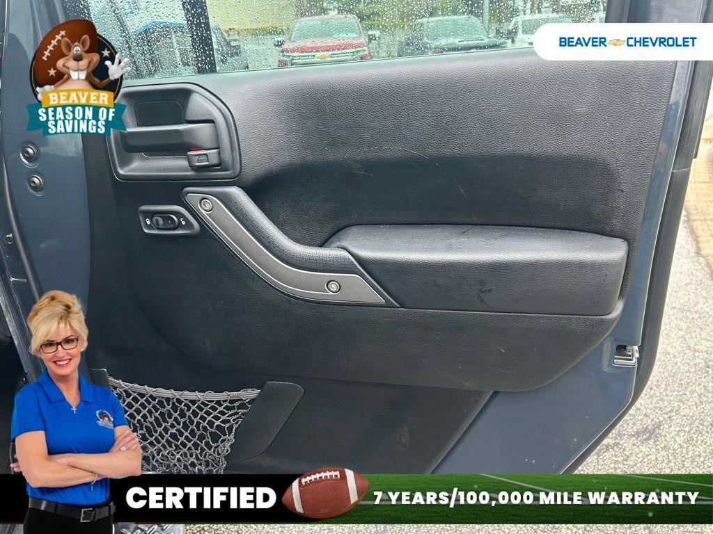 used 2018 Jeep Wrangler JK Unlimited car, priced at $23,889