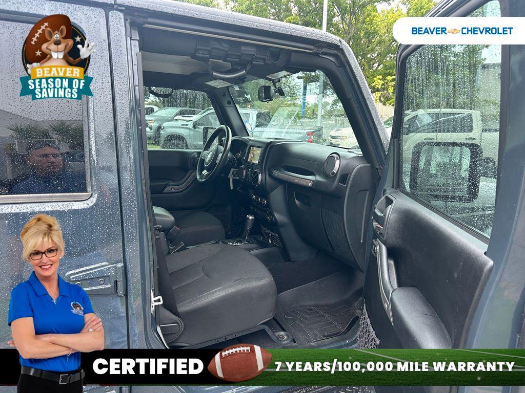 used 2018 Jeep Wrangler JK Unlimited car, priced at $23,889