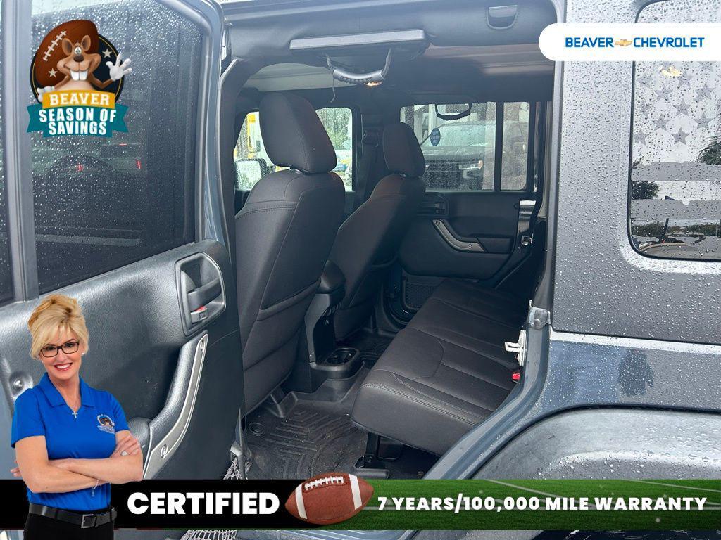 used 2018 Jeep Wrangler JK Unlimited car, priced at $23,889