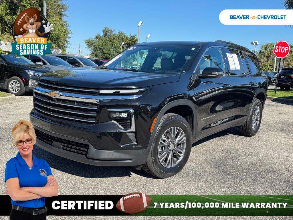 used 2025 Chevrolet Traverse car, priced at $38,728