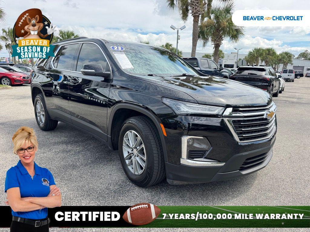 used 2023 Chevrolet Traverse car, priced at $32,997