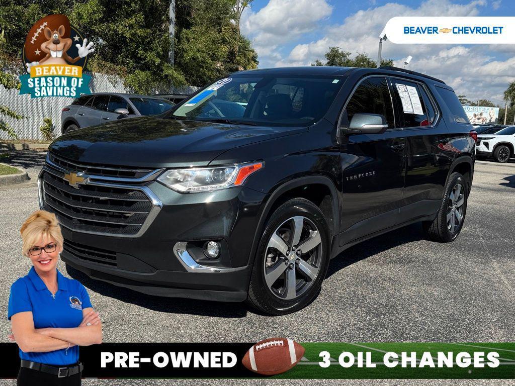used 2021 Chevrolet Traverse car, priced at $19,403