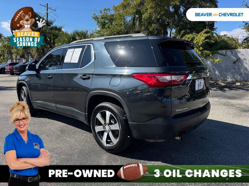 used 2021 Chevrolet Traverse car, priced at $19,403