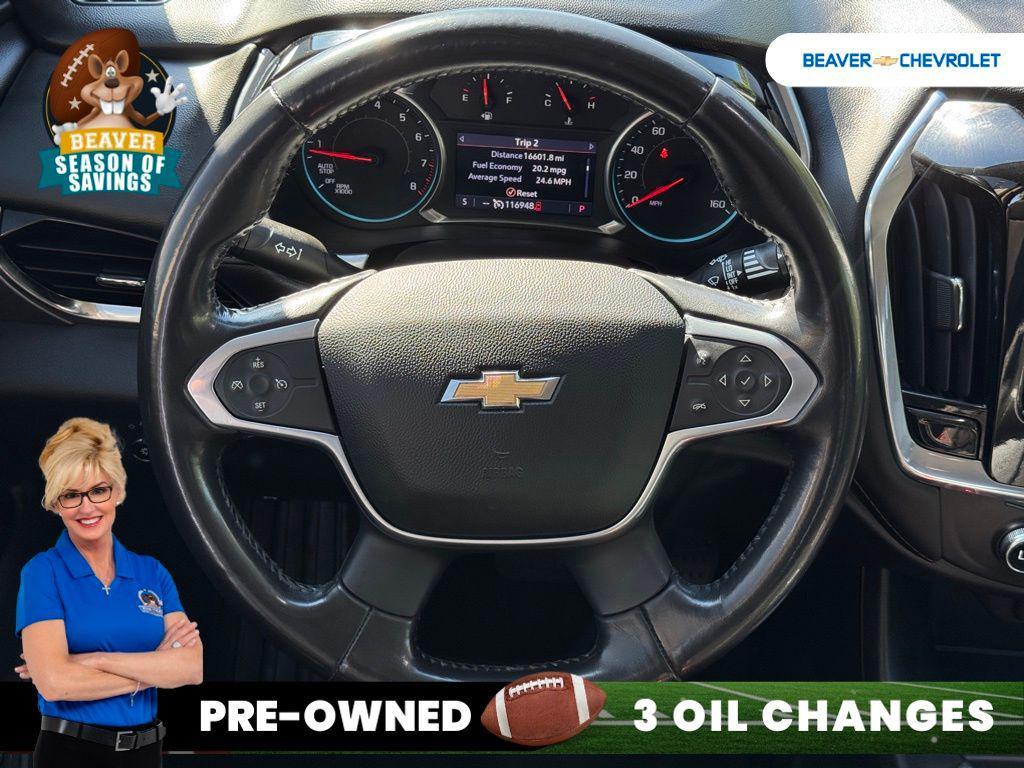 used 2021 Chevrolet Traverse car, priced at $19,403