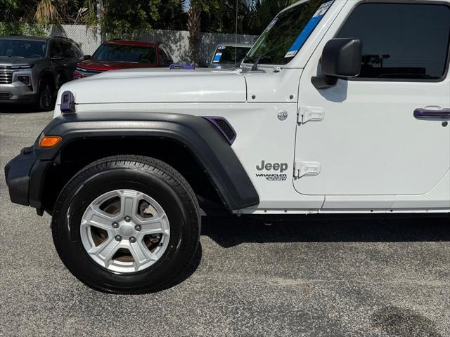 used 2021 Jeep Wrangler Unlimited car, priced at $24,703