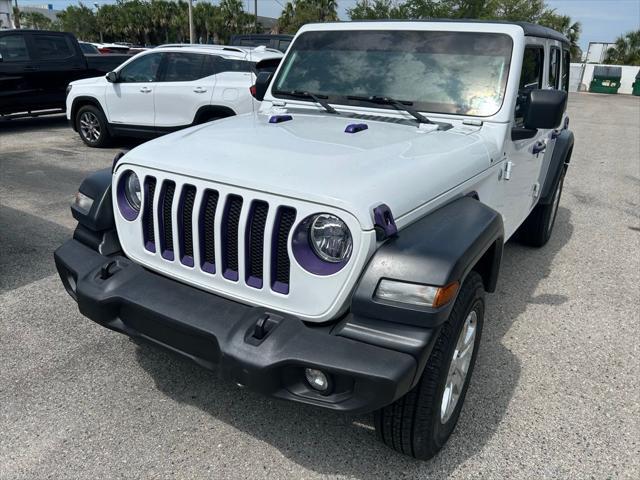 used 2021 Jeep Wrangler Unlimited car, priced at $24,888