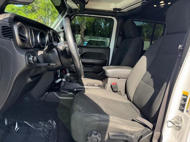 used 2021 Jeep Wrangler Unlimited car, priced at $24,703