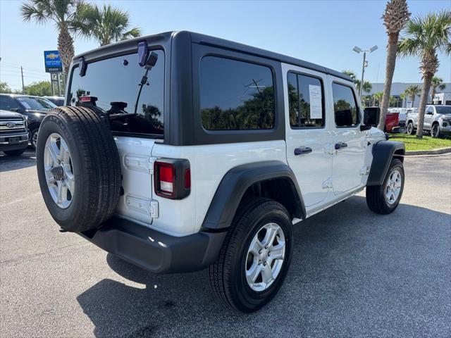 used 2021 Jeep Wrangler Unlimited car, priced at $24,703