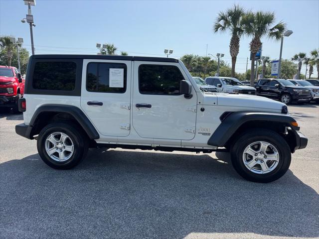 used 2021 Jeep Wrangler Unlimited car, priced at $24,703